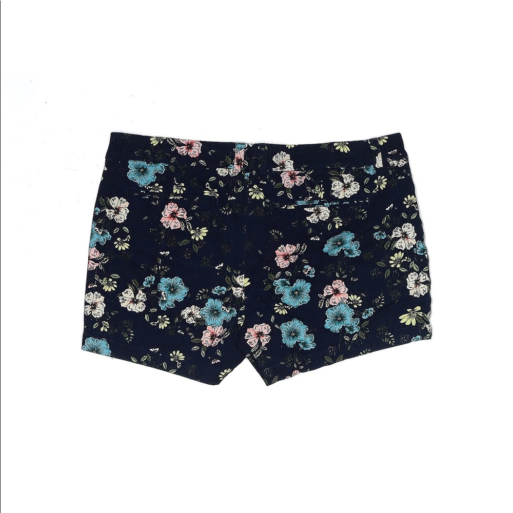 A.N.A Dark Blue Floral Shorts